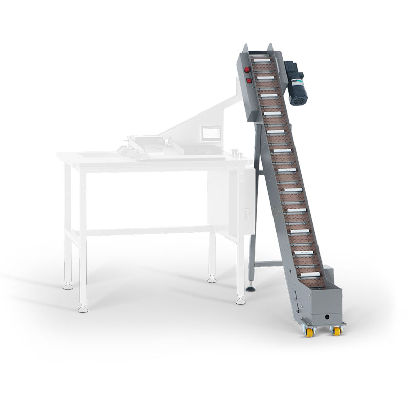 SOUTH-Lift Münzrollen für den Transport zur Verpackungsstation